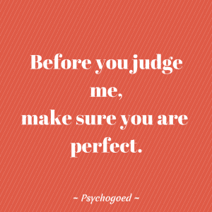 before you judge me