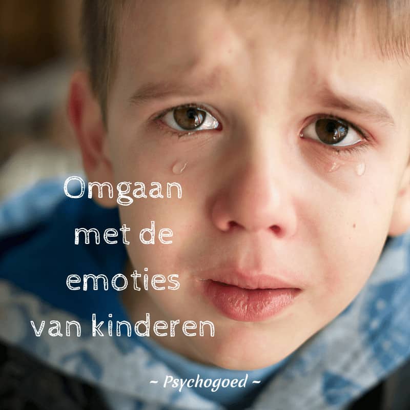 Omgaan met emoties van kinderen emoties reguleren