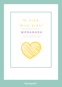 Ik vind mijn plek - werkboek voor kinderen van gescheiden ouders